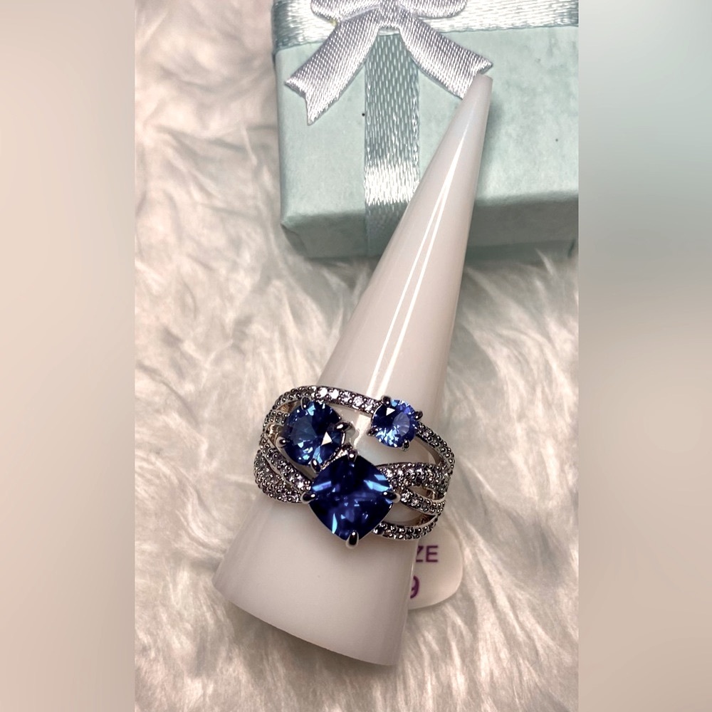 NWT Blue Topaz Ring